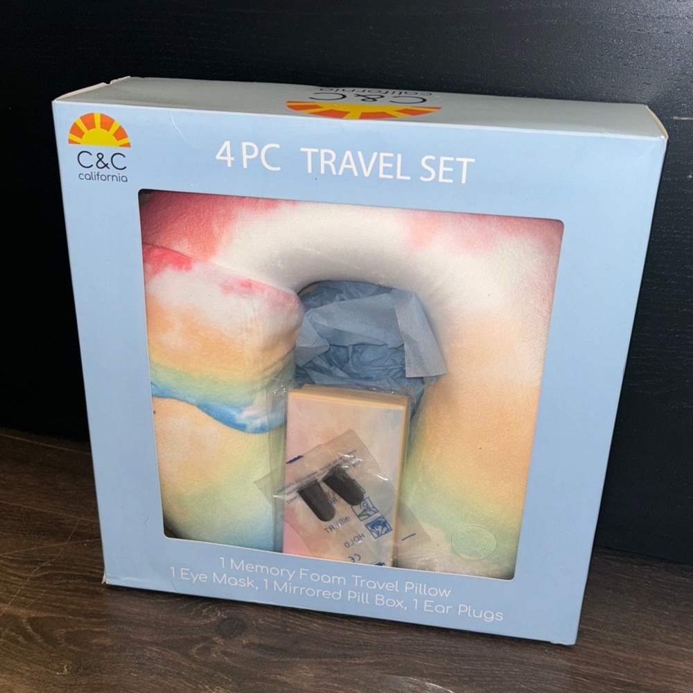 C&C California Colorful Travel Comfort Set